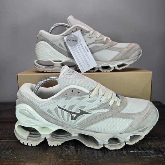 NEW Mizuno Wave Prophecy LS Mens Size 11 Shoe Desert Meditation Beige D1ga226201 - Picture 1 of 13